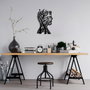 Wallity Tree Man - 317 Escultura de Pared Negra